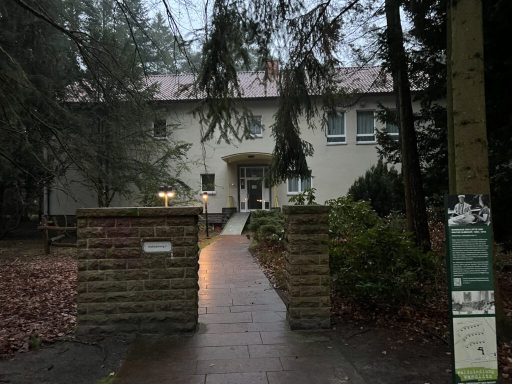 Haus von Walter Ulbricht in der Waldsiedlung von Wandlitz
