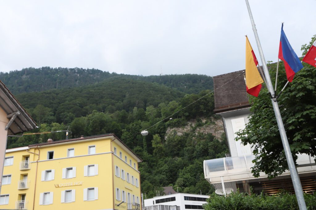 Berge in Vaduz/Liechtenstein