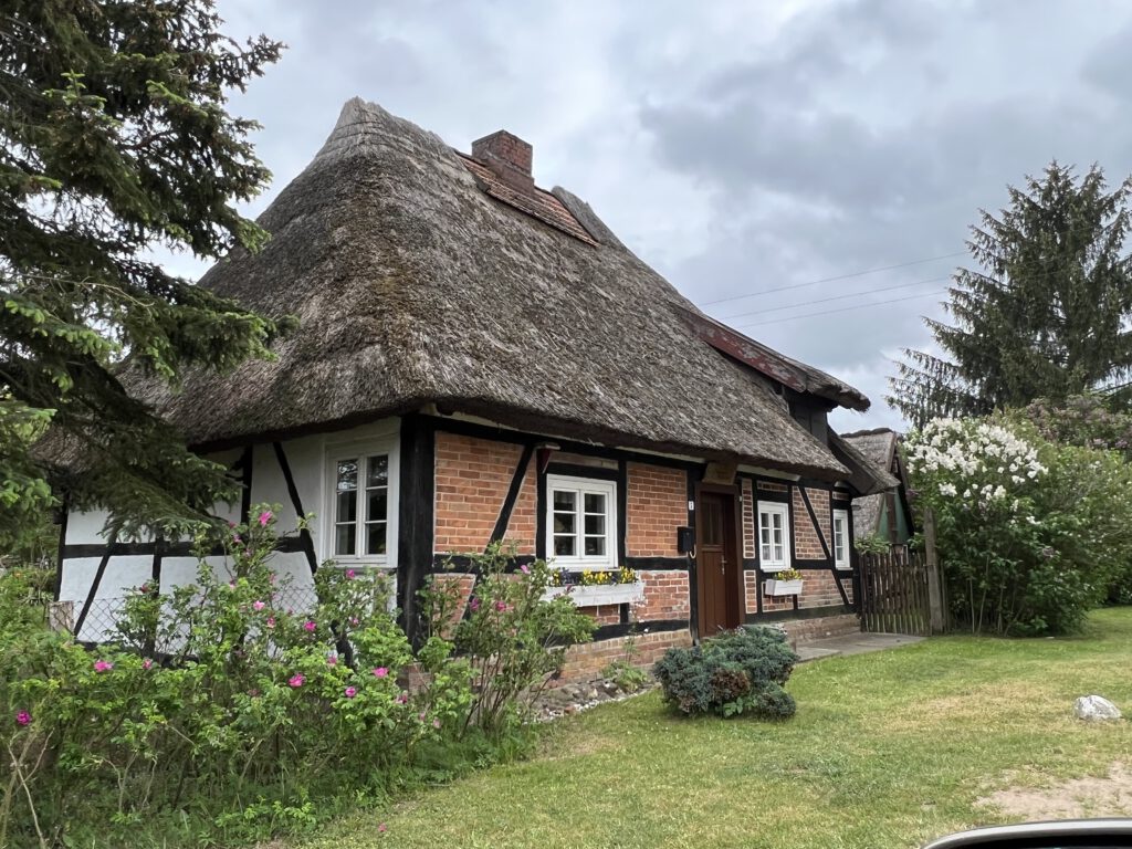 Fachwerkhaus in Dobbin in Mecklenburg