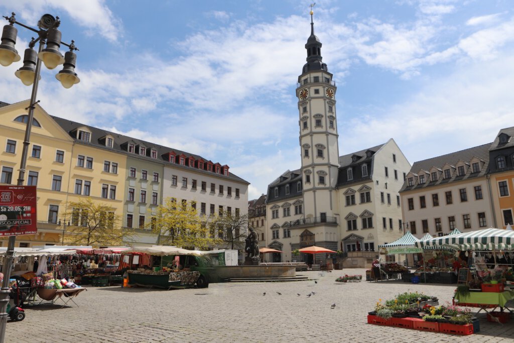 Marktplatz von Gera