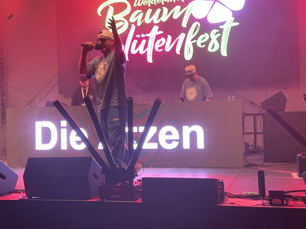 Auftritt der Atzen beim Baumblütenfest in Werder 2023