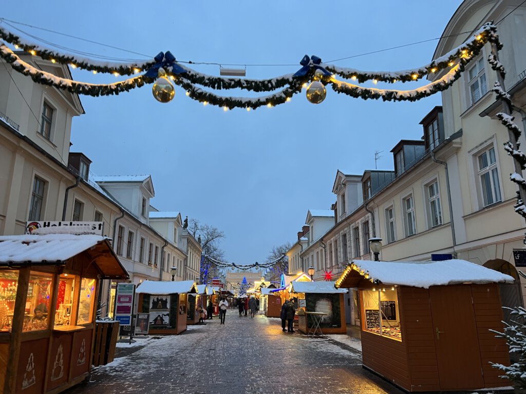 Blauer Lichterglanz in Potsdam
