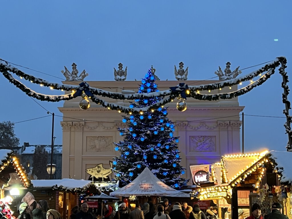 Blauer Lichterglanz in Potsdam