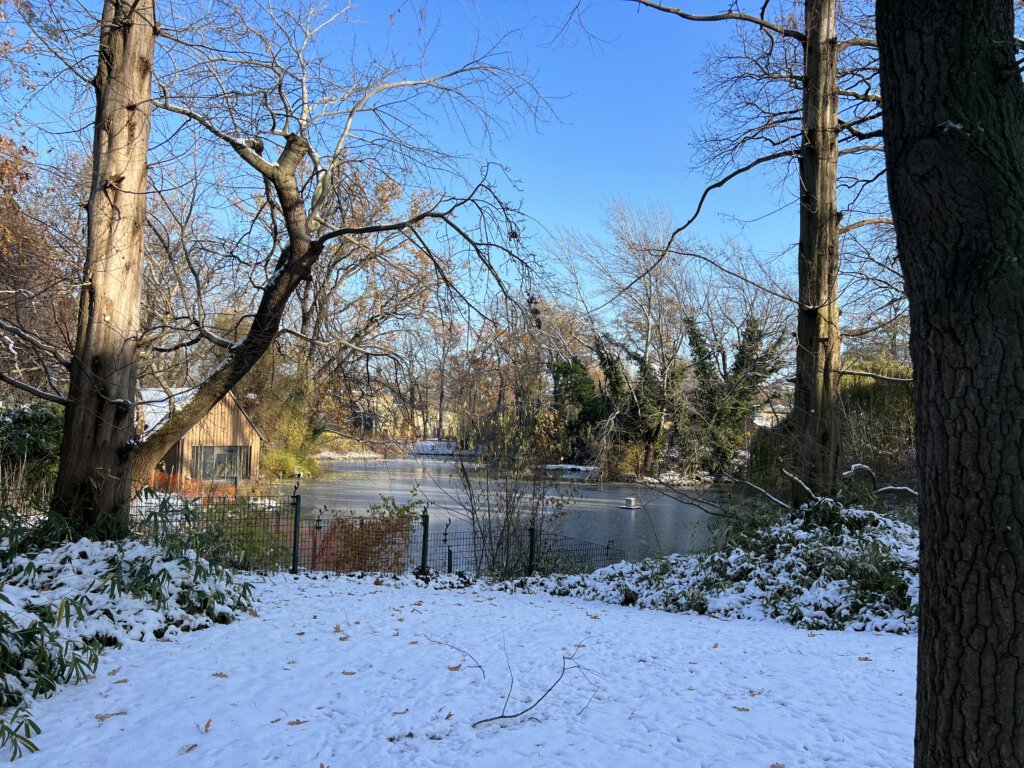 Winter im Zoologischen Garten in Berlin