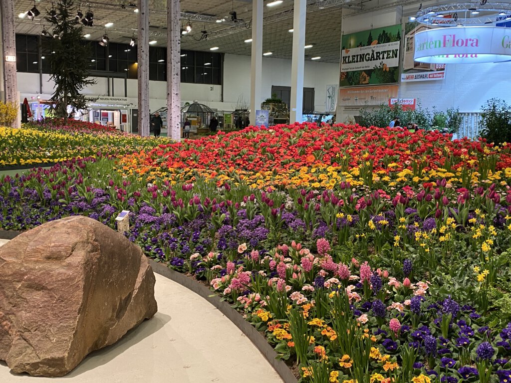 Grüne Woche in Berlin: Die Blumenhalle