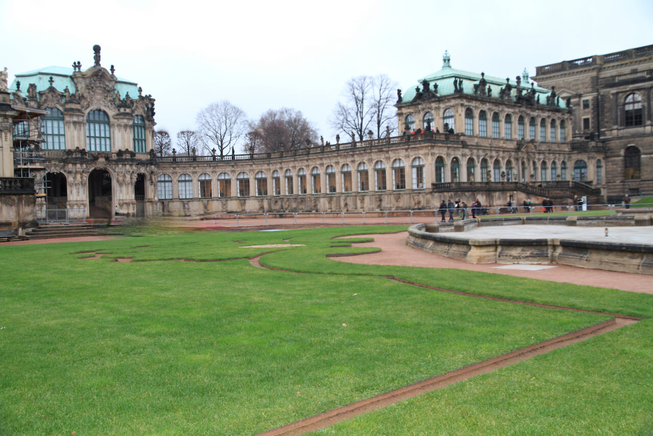 Ein Tag in Dresden - Bergbahn, Schloss und Frauenkirche Zwinger in Dresden
