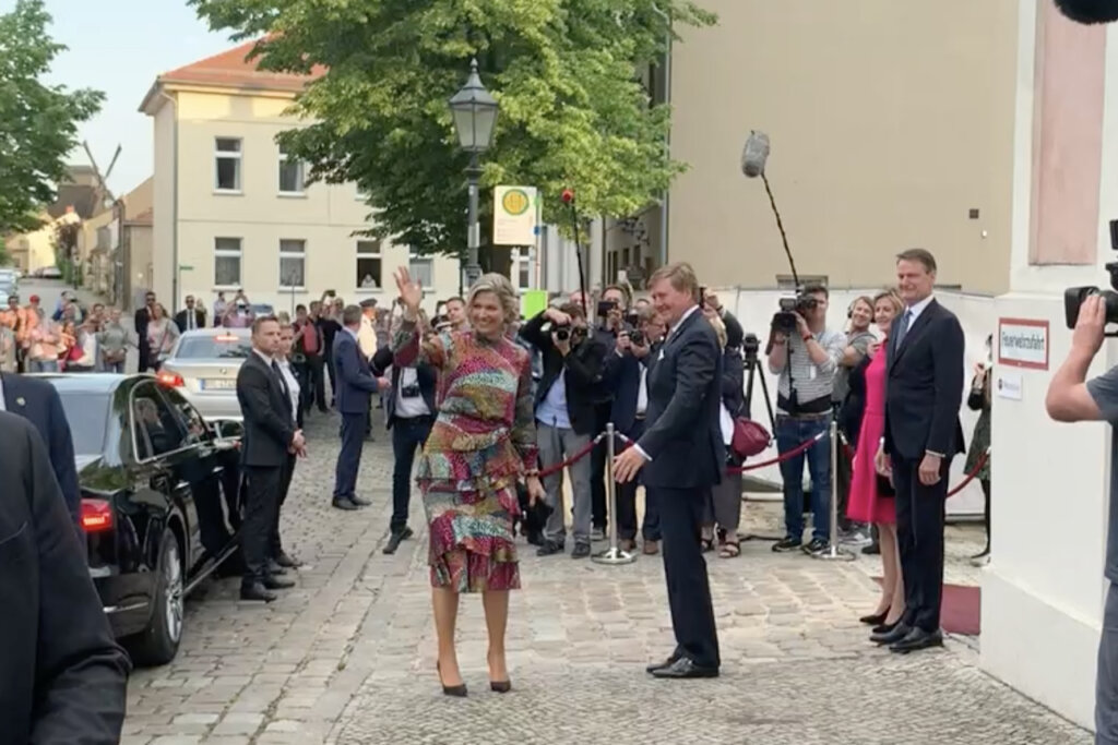Niederländisches Königspaar besucht Werder (Havel). 21. Mai 2019