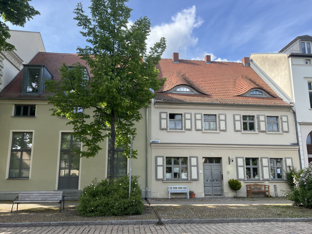 Ehemalige Poststelle am Markt von Werder (Havel)