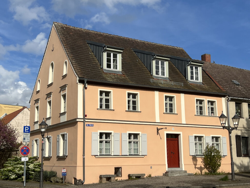 Ehemaliges Fachwerkhaus am Markt 9 in Werder (Havel)