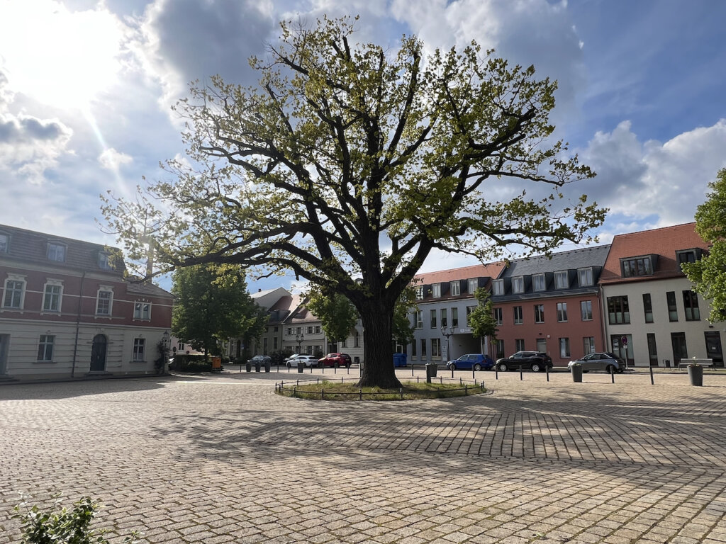 Marktplatz in Werder (Havel)