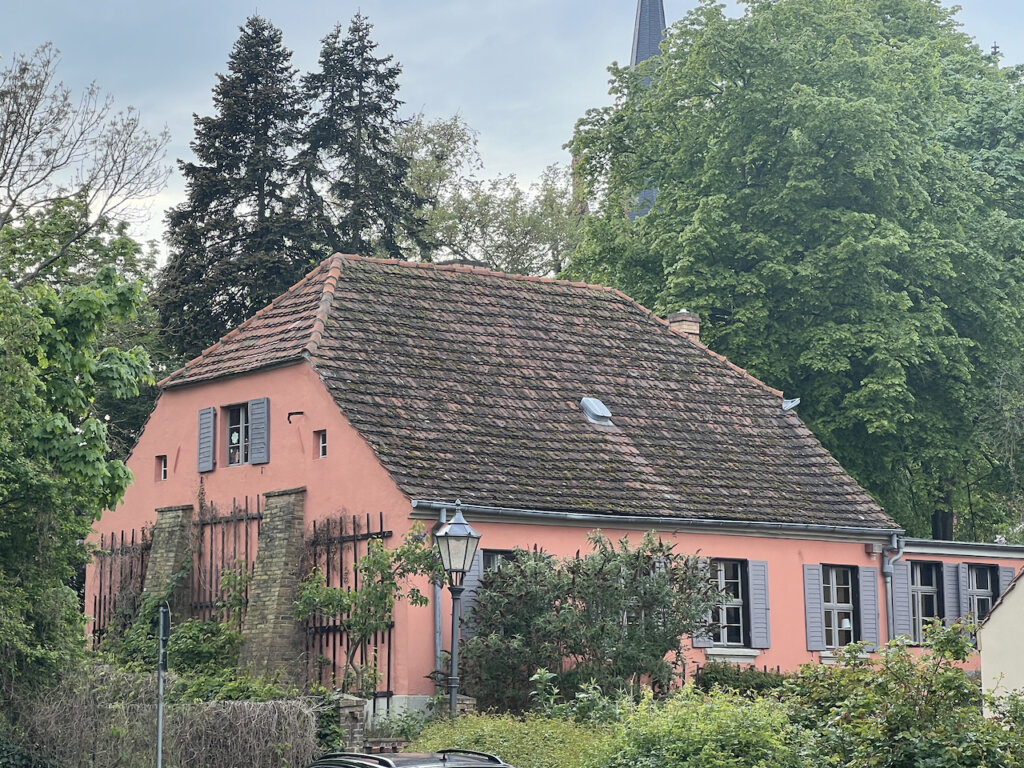 Denkmalgeschütztes Haus "Stechow! in der Fischerstraße in Werder (Havel)