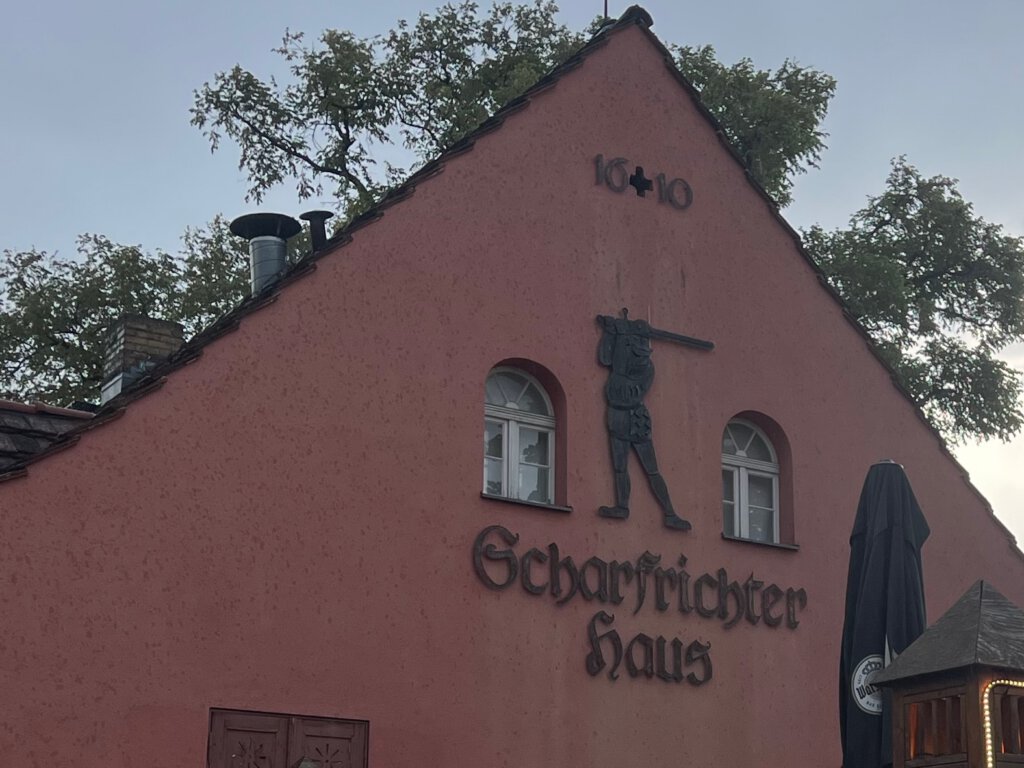 Giebel des Scharfrichterhauses in Werder (Havel)