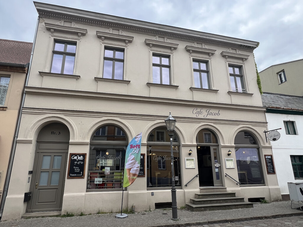 Cafè Jacob in der Torstraße in Werder (Havel)