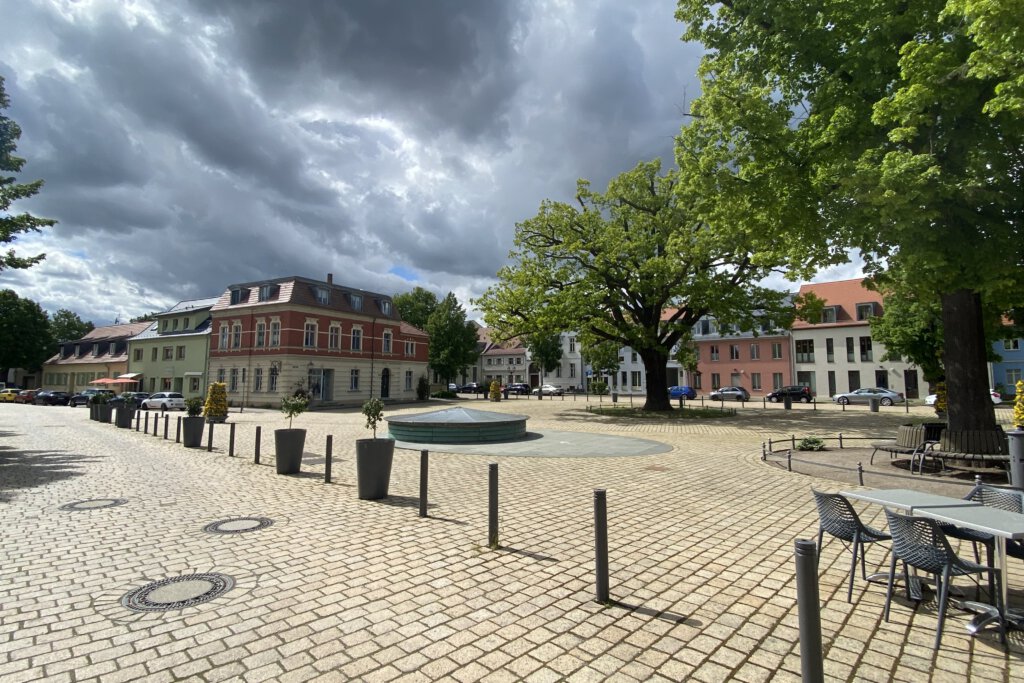 Marktplatz von Werder (Havel)