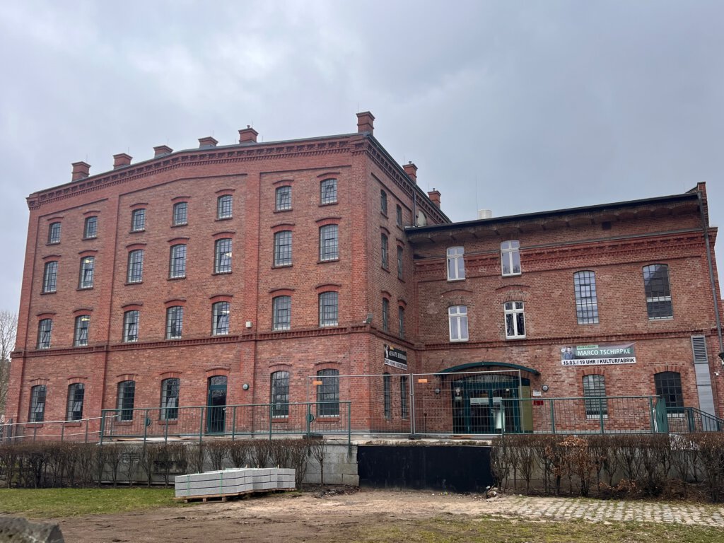 Gebäude der Kulturfabrik in Fürstenwalde. Einst war es eine Brauerei