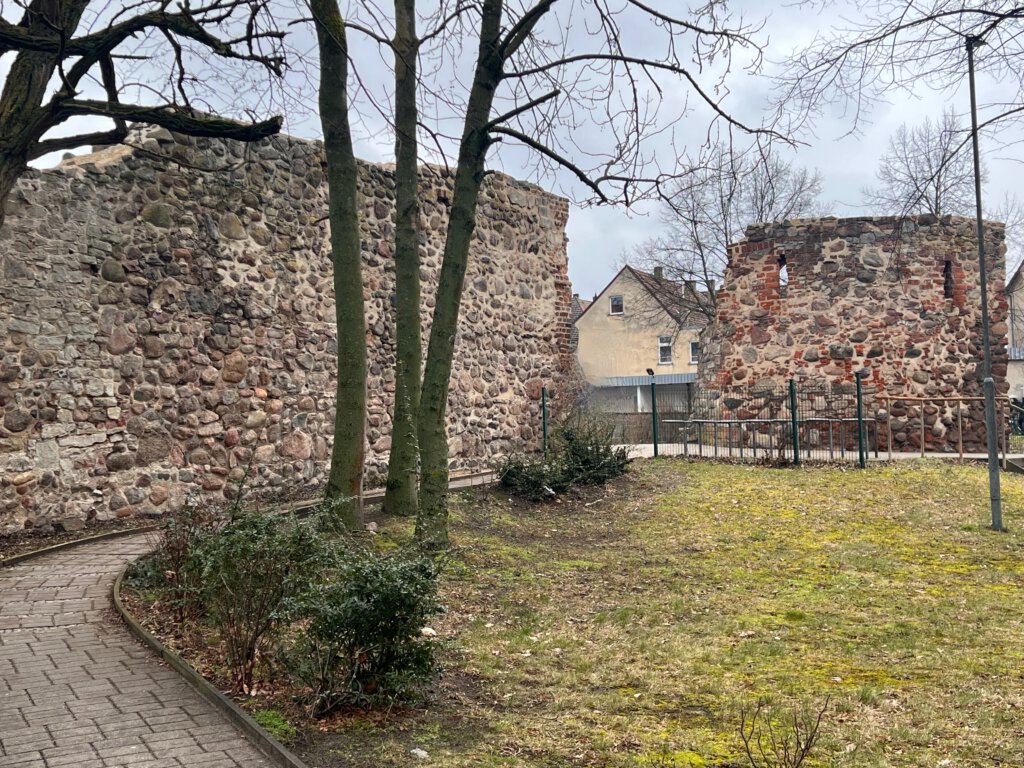 Die Stadtmauer in Fürstenwalde