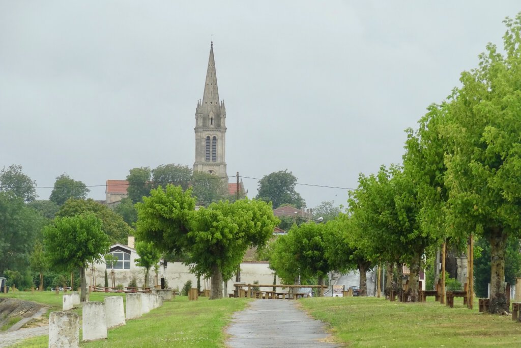 Die Kirche von Saint-Christoly-Médoc