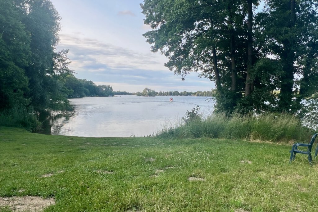 Wilde Badestelle am Glindower See