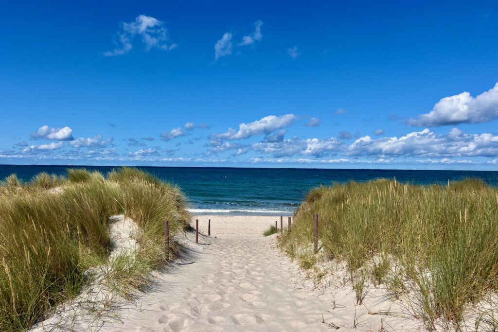 Strandzugang zur Ostsee in Markgrafenheide