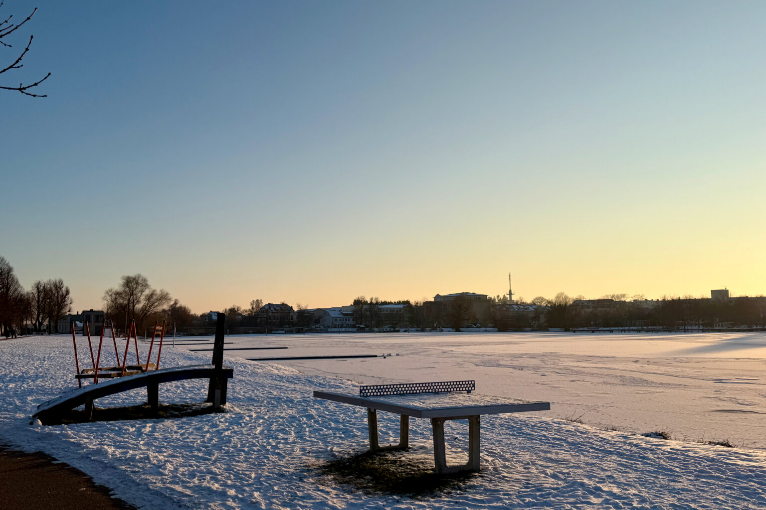 Havel im Winter - 1
